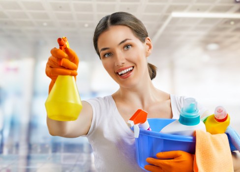 Professional carpet cleaning service in a Watford home